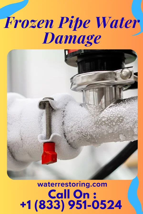 Frozen Pipe Water Damage in New Berlin, WI